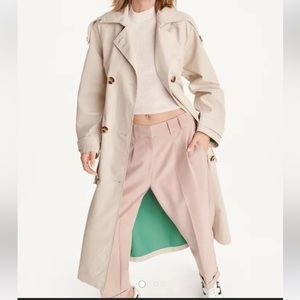NWT DKNY Oversized Trench With Inner Details